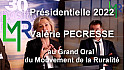 'Présidentielle 2022' la candidate Valérie PECRESSE a passé le 'Grand Oral pour la Ruralité' organisé par LMR