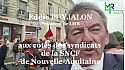 LMR - Le Mouvement de la Ruralité' au cotés des syndicats de la SNCF à Bordeaux