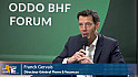 Didier Testot Fondateur de LA BOURSE ET LA VIE TV' avec Franck Gervais Directeur Général Pierre & Vacances Center Parcs : 'Un positionnement très clair sur ce tourisme de proximité'.