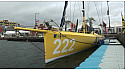 A bord du Monocoque Aviva au village de la Transat Jacques Vabre 2009