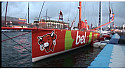A bord du Monocoque Bel au village de la Transat Jacques Vabre édition 2009