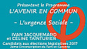 Ivan Jacquemard et Céline Tainturier, candidats FRANCE INSOUMISE aux élections législatives 2017 (2eme circonscription du Tarn-et-Garonne) présentent leur programme - partie 1