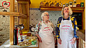 Mamie Lulu cuisine un gratin de St Jacques