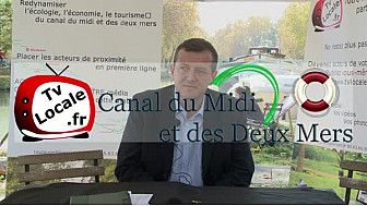 Arnaud LAFON Maire de Castanet Tolosan ville qui r&eacute;ceptionnait la premi&egrave;re course nautique 