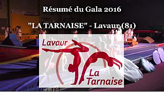 Gymnastique résumé du Gala 2016 de La Tarnaise de Lavaur dans le Tarn