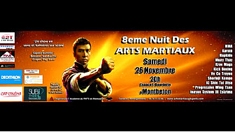 8ème Nuit des Arts Martiaux le 26 novembre 2016 à Montbeton (82)