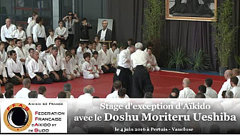 Doshu AÎKIDO: Emmanuelle RANCHOUP Comité Hérault et Sandrine BEAUSEIGNEUR Comité Franche-Comté au mico de Michel Lecomte #TvLocale_fr