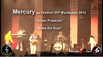 Festival OFF Montauban 2014: MERCURY rend hommage à Freddie Mercury et au groupe Queen 