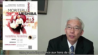 EXCLUSIF le Doshu Moriteru UESHIBA sera en France les 4 et 5 juin pour des Stages d'Exeptions #Haikido @FFAB #TvLocale_fr