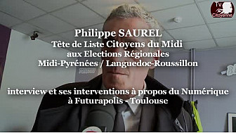 #R&eacute;gionales2015 Philippe SAUREL T&ecirc;te de liste 