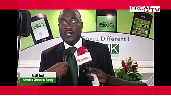 Propos recueillis lors de l'ouverture du premier VMK Store à Abidjan