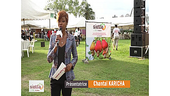 Fin du SIETTA 2018 avec notre présentatrice Chantal KARICHA