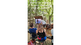 'Nourrir l'humanité c'est un métier' théâtre documentaire extrait 1