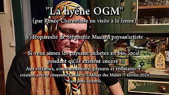 'La hyène OGM' par Renée Charentaise et Stéphanie Muzard