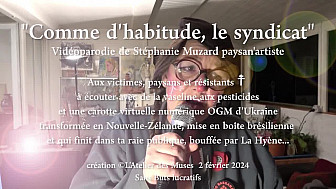 'Comme d'habitude, le syndicat' par Claude Français vidéoparodie de Stéphanie Muzard