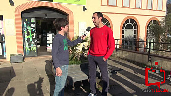 Les jeunes reporters sans frontières de Verdun Sur Garonne ont interwievé Monsieur NOGIG, pharmacien. @tvlocale_fr 