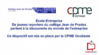 CPME Occitanie: Les jeunes reporters du collège Jean de Prades visitent l'entreprise VDL Service 82 à Castelsarrasin. @CPMEoccitanie 