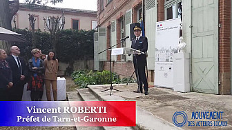 Acteurs Locaux Tarn-et-Garonne - Allocution de Vincent ROBERTI nouveau Préfet du Tarn-et-Garonne