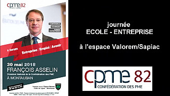 Michel Darios Président de la CPME 82 annonce la visite du Président National de la CPME, François ASSELIN le 30 mai à Montauban @CPMEnationale @CPMEoccitanie