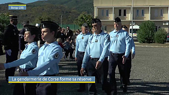 TV Locale Corse - La gendarmerie de Corse forme sa réserve