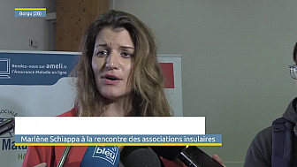 Acteurs-Locaux Tv Locale Bastia - Marlène Schiappa à la rencontre des associations insulaires