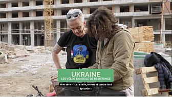 Acteurs-Locaux - France - Ukraine : le vélo, symbole de résistance