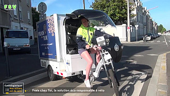 Acteurs-Locaux Pays de la Loire - 'Frais chez toi' la solution de livraison éco-responsable en triporteur électrique