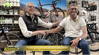 Acteurs Locaux - Maine-et-Loire - Yoann Terrien et Olivier Genitoni : passion vélo et reconversion