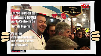 TV Locale Paris - Guillaume GOMEZ intronisé par la confrérie du Noir de Bigorre - SIA 2019