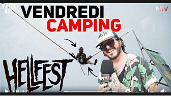 Hellfest 2023 - comme chaque année un Camping pour les Festivaliers
