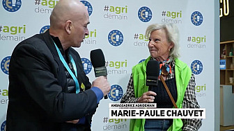 Acteurs-Locaux  sur TV Locale NTV Paris - Agridemain au SIA2023 - avec Marie-Paule Chauvet présidente de Solaal, de l'utilité et de la facilité du don