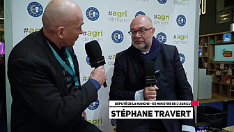 Acteurs-Locaux  sur TV Locale NTV Paris - Agridemain au SIA2023 - pour Stephane Travert nous devons bâtir notre souveraineté alimentaire ensemble