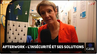 TV Locale Nantes - Laurence GARNIER  Sénatrice présente à l'Afterwork sur l’insécurité et ses solutions dans le centre ville de Nantes