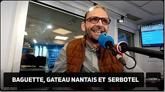TV Locale Nantes - une émission 'Tous à Table' chez France-Bleu autour du pain avec Franck Simon de la boulangerie Eugénie de Nantes
