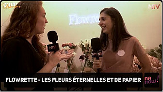 TV Locale NTV Paris - Elodie gérante de Florette nous parle de ses fleurs éternelles et de papier 