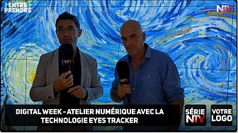 TV Locale Nantes - déjà 10 ans pour Digital Week – Atelier numérique avec la technologie Eyes tracker
