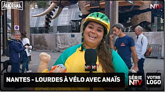 TV Locale Nantes - Anaïs se donne 12 jours pour faire Nantes / Lourdes à vélo