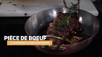 Recette - Le Chef Michel Roth nous prépare le Bœuf au Champignons d’Automne