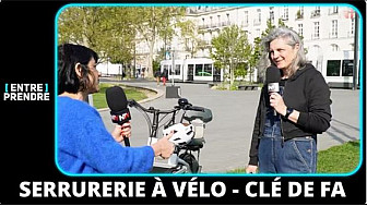 TV Locale Nantes - Serrurerie à vélo - Clé de Fa