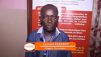 Interview de M.Léonard YAKANOU réalisée au Bénin par Hosdadafilms dans le cadre du Projet des Arts de l'Oralité et des Scènes Urbaines
