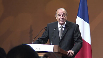 Jacques CHIRAC 'ma femme est un homme politique'