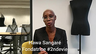 TV Locale Paris : '1 MINUTE, 1 ENTREPRENEURE' : #2ndeVie la mode éco-responsable au service de l'insertion professionnelle des femmes.