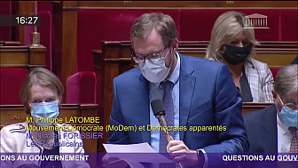 Philippe Latombe Député - Censure par le Conseil Constitutionnel des réquisitions de données de connexion dans la cadre d'une enquête préliminaire - Question au Gouvernement @platombe