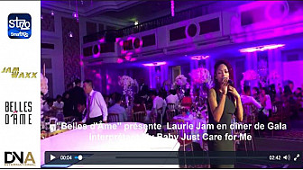 Tv Locale Guadeloupe - ''Belles d'Âme'' présente  Laurie Jam en dîner de Gala interprétant My Baby just Care for Me