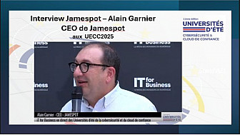 Souveraineté Numérique aux UECC 2025 - interview de Alain Garnier (CEO) de Jamespot