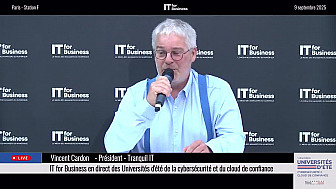 Souveraineté Numérique aux UECC 2025 - Rencontre avec Vincent Cardon Président de Tranquil IT