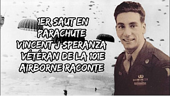 1er saut en parachute : Vince SPERANZA, vétéran de la Seconde Guerre mondiale, raconte son histoire