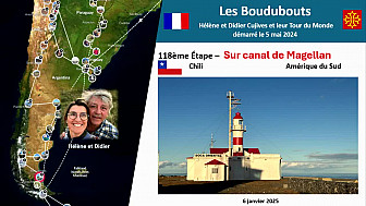 Acteurs-Locaux Bouduboutsau Chili - Traversée du Détroit de Magellan