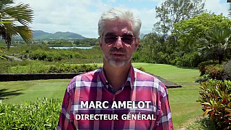 TV locale Ile de France & Belles d'âme vous emmènent au Golf Club de L'ile aux cerfs présenté par Michel Amelot Directeur Général de l'ile aux Cerfs
