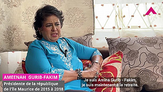 PORTRAIT BELLES D'ÂME Hors série ÎLE MAURICE MME AMEENAH GURIB-FAKIM